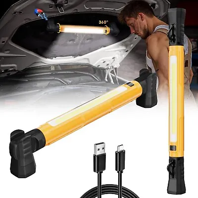 3000LM Cordless Magnetic Flexible Underhood COB Work Light Rechargeable 6000mAh • $51.14