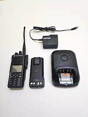 Motorola MOTOTRBO XPR7580 800 MHz Two Way Radio AAH56UCN9KB1AN W Connect Plus • $229.99