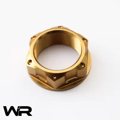 Probolt Gold Stem Yoke Nut For Yamaha YZF-R6 600 1999-2019 • £21.99