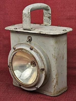 Grether WWII Era Emergency Portable Ship Signal Lantern 9-S 5293-L-6 Type JR 1-S • $70