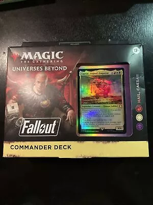 MTG MAGIC THE GATHERING FALLOUT HAIL CAESAR COMMANDER DECK Sealed New • $41.99