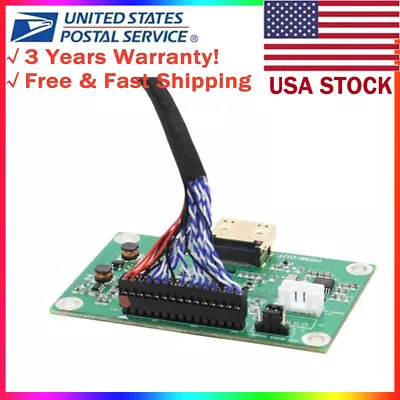 【USA】V1.5 LVDS To HDMI-Compatible Adapter Board Converter + Cable Fit 1080P 720P • $36.66