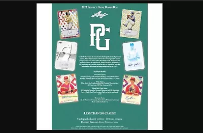 BLAKE MITCHELL 2022 Perfect Game Bonus Box 1 Case 10 Box Break ALL 1/1 • $0.99