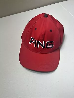 VTG Ping Adjustable Strap Red Hat • $9.99