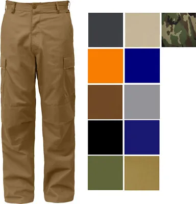 Rothco Tactical BDU Cargo Pants Military Uniform Trouser Army 6 Pocket Fatigues • $39.99