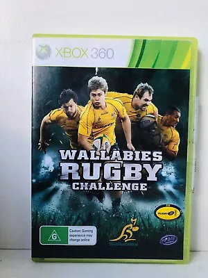 Wallabies Rugby Challenge - Xbox 360 Game Complete With Manual PAL   R01 • $6.81