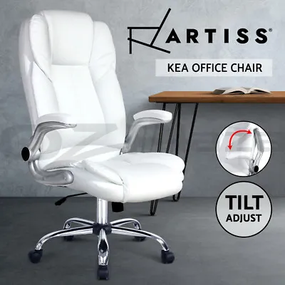$159.95 • Buy Artiss Gaming Office Chair Executive Computer Chairs Armchair Work Seating White