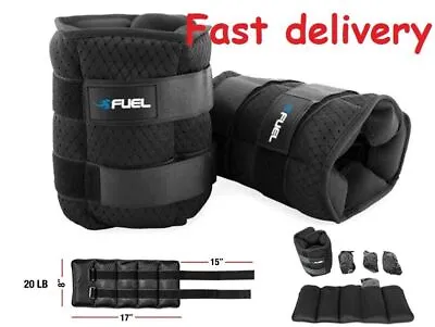 Adjustable Wrist/Ankle Weights Exercise Workout 20-Pound Pair & Weighted Packs • $22.30