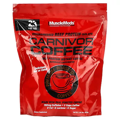 Carnivor Coffee Bioengineered Beef Protein Isolate Premium Roasted Coffee • $37.89