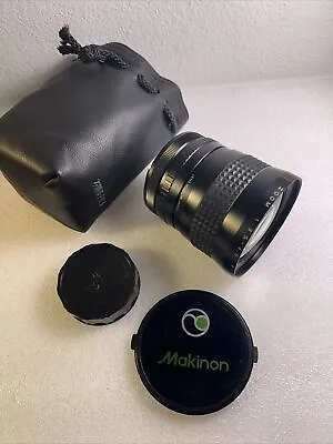 Makinon 28-80mm F3.5-4.5 Zoom Lens Pentax K Mount W/ Front Cap • $18.99