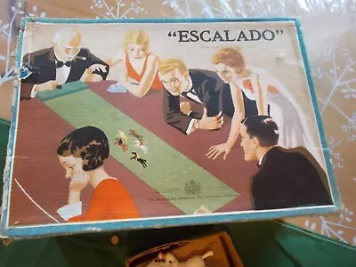 £25 • Buy Vintage Chad Valley Art Deco Escalado Horse Racing Game