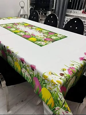  Easter Tablecloth / Table Runner Easter Decor   • £29.99