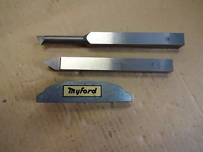 Myford Boat Type Internal + External 60 Degree Metric Lathe Tools + Boat • £48