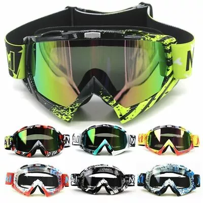 For Motocross Motorcycle ATV Goggles Dirt Bike Off Road Riding Glasses  • $15.59