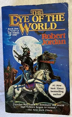 The Eye Of The World Book One Wheel Of Time Paperback Book Robert Jordan Fantasy • $39.99