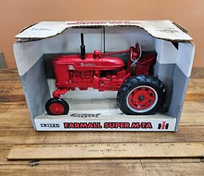 RARE Ertl McCormick Farmall Super M-TA Diecast Tractor 1:16 WIDE FRONT Vintage ☆ • $52