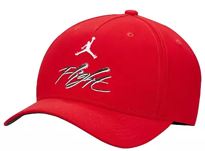 Nike Air Jordan Flight Classic 99 Logo Mens Hat Red 1Size Baseball Style Cap • $75.99