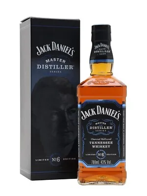 Jack Daniel's Master Distiller No 6 Tennessee Whiskey 700ml Damaged Box • $199.99