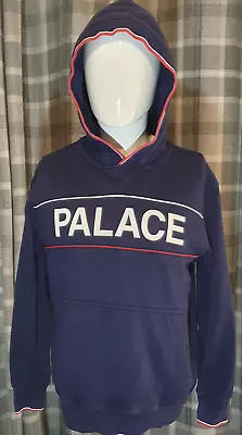 Palace Skateboards Mens Blue Hoodie Size S Really Good Condition. • £59.99