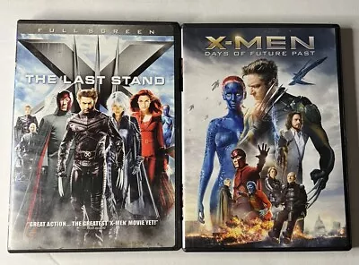 X-Men: Days Of Future Past The Last Stand Lot Of 2 DVD • $6.99