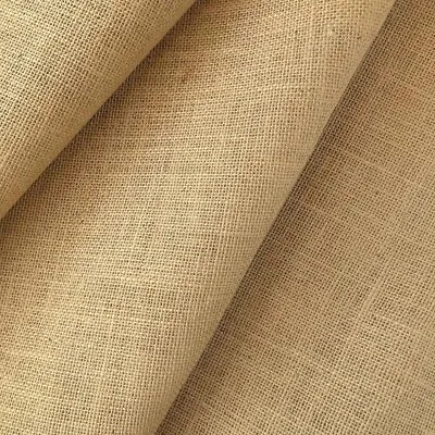 Natural Hessian Upholstery Fabric 40 W Jute Sack Craft Garden Use By The Metre • £3.14
