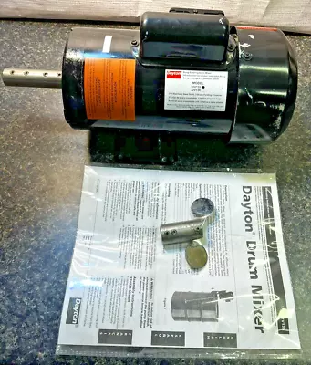 Dayton PP2LTFB41TBG Motor & Propeller Only For 32V135 Drum Mixer- Open Box • $290