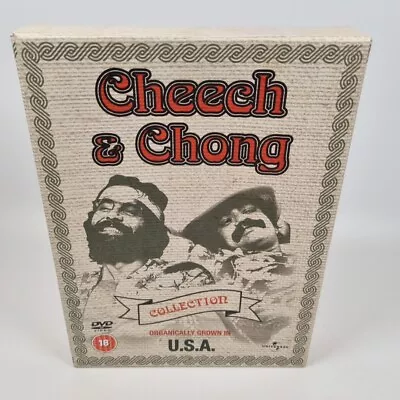 Cheech & Chong Collection DVD Boxset 5 Film Organically Grown In USA • £14.99