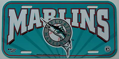 New Florida Marlins Licensed Plastic License Plate Cover MLB Baseball League  • $6.74