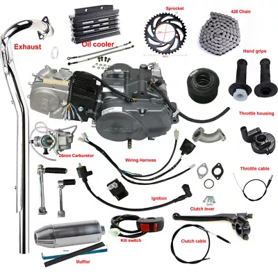 Lifan 140cc Manual Engine Motor Kit For Honda ATC70 CT110 CT90 CT70 Z50 CRF50 XR • $845.99