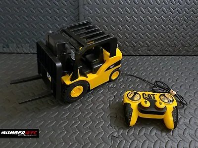 Vintage 1995 Toy State Industrial CAT Forklift CATERPILLAR Wired Remote Control • $69.99
