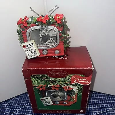 Christmas Ornament An “I Love Lucy” Christmas Carlton Cards 2002 Works W/Box • $22.99