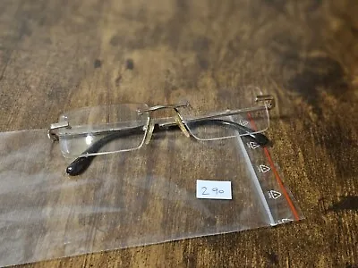 Vintage St Dupont 8080u Rimless Titanium Eyeglasses Frame Made Japan 55/18 #290 • $75