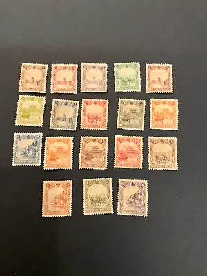 Stamps Manchukuo Scott #83-100 Hinged • $70
