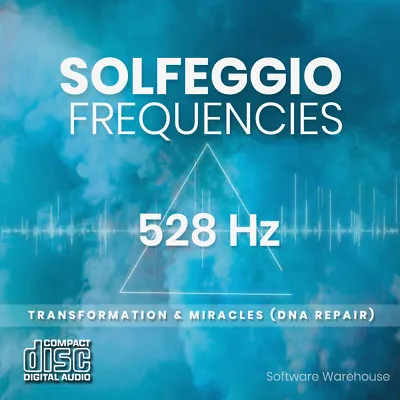 Solfeggio Healing Frequencies - 528 Hz Meditation CD - Mind And Body In Harmony • $19.99
