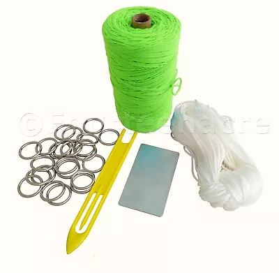 Spun Polyester Purse Net Kit In Acid Green (ferret Netstwinelong Nets) • £33.97