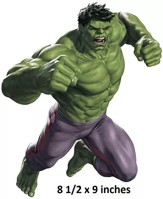 Incredible Hulk Wall Decal Marvel Avengers Sticker Comics Peel & Stick Art Decor • $8.99