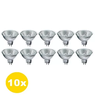 10x 35W MR16 GU5.3 12V Halogen Dichroic UV Filter Dimmable Spot Light Bulbs Lamp • £9.99