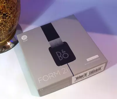 £99 • Buy Beoplay Form 2i Bang And Olufsen B&O Black Headband 3.5mm Headphones (460)