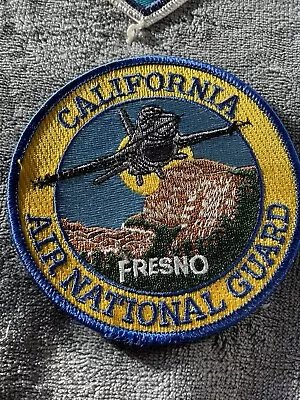 California Air National Guard Patch F-16 Fighting Falcon Yosemite Half Dome • $30