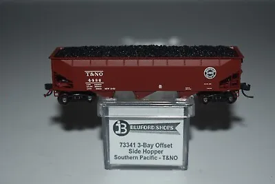 N Scale Bluford 73341 Southern Pacific Texas & New Orleans 3-Bay Hopper C30401 • $19.99