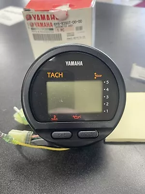 Yamaha  OEM Multi-Function Gauge Tachometer Tach Outboards NEW 6Y5-8350T-D0-00 • $245