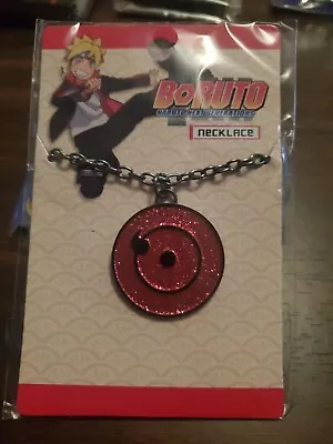 $9.99 • Buy Boruto Sarada Sharingan Anime Necklace Naruto