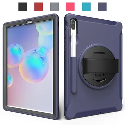$30.28 • Buy For Samsung Galaxy Tab S6 2019 / S6 Lite 2020 Tablet Shockproof Strap Case Cover