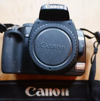 Canon 400D (body Only-no Lens) Digital Camera-Black- • £49.99