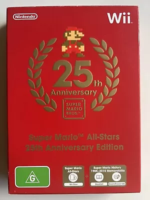 Super Mario All-Stars 25th Anniversary Edition - Nintendo Wii - Never Used Disks • $69