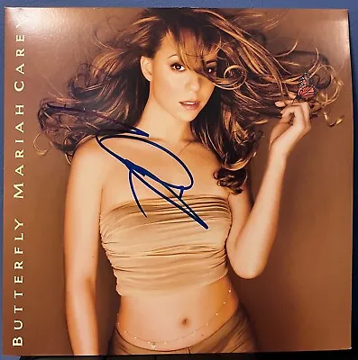 $499.99 • Buy Mariah Carey Signed Butterfly 12  Lp Album