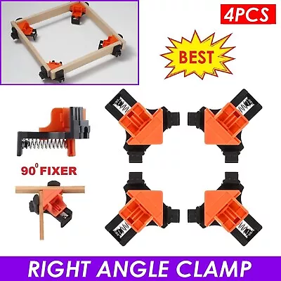 Multifunction 90° Right Angle Clamp Clip Corner Holder Woodworking Tools Kit • $20.99