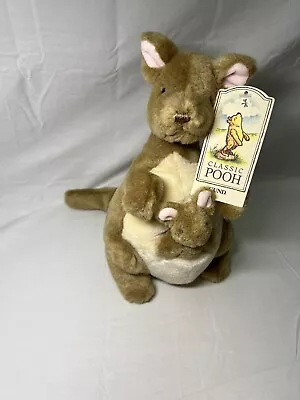 GUND Classic Winnie The Pooh ~Kanga And Roo~ Style# 7914 • $30