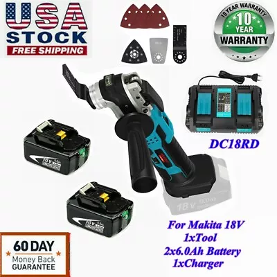 For Makita XMT03Z 18V LXT Variable Speed Li-Ion Multi-Tool W/Battery&Charger US • $138.63