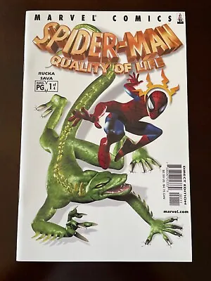 Spider-Man: Quality Of Life #1 Mini-Series (Marvel 2002) NM Key Issue • £2.19